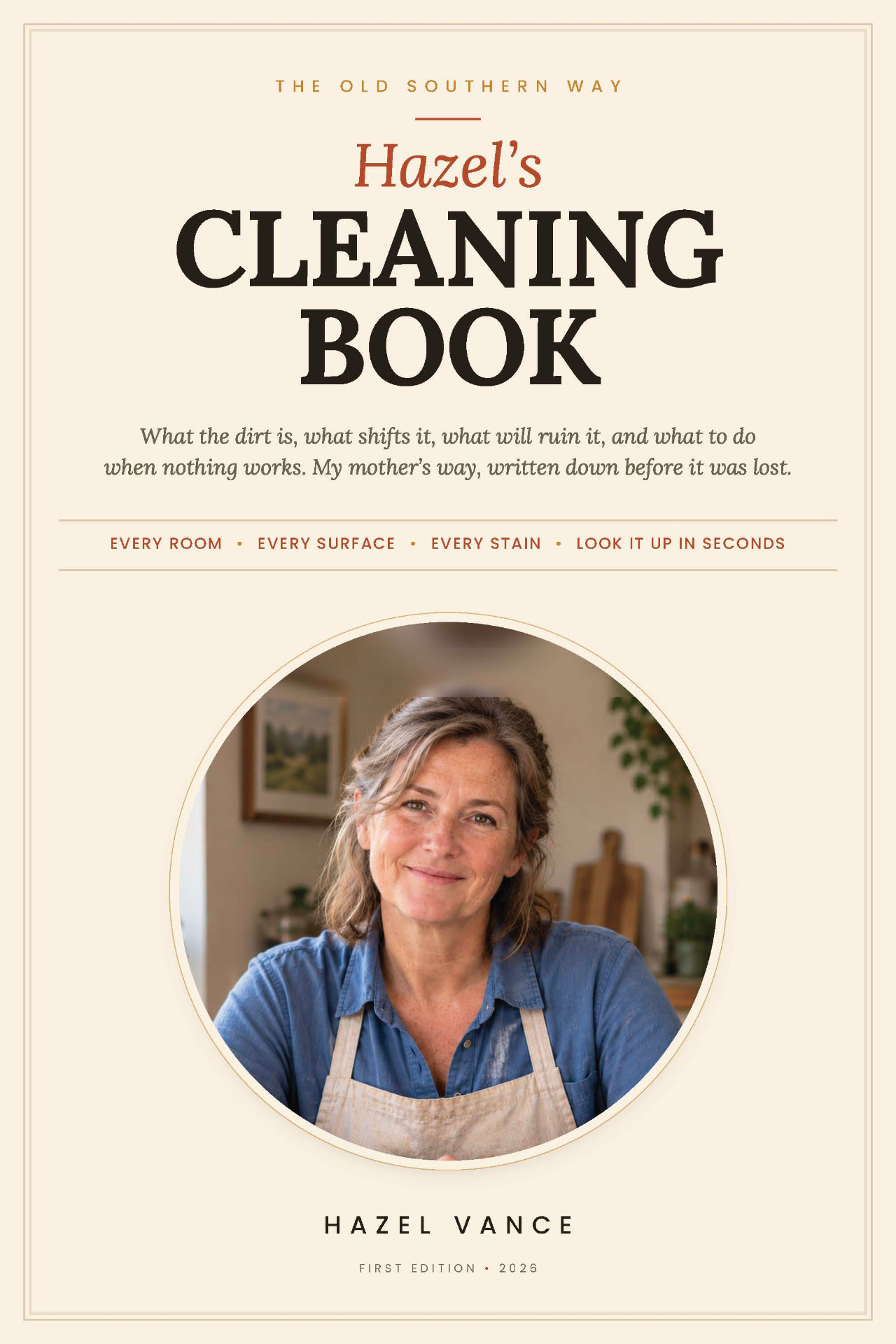 Hazel's Cleaning Book — The old Southern way book cover